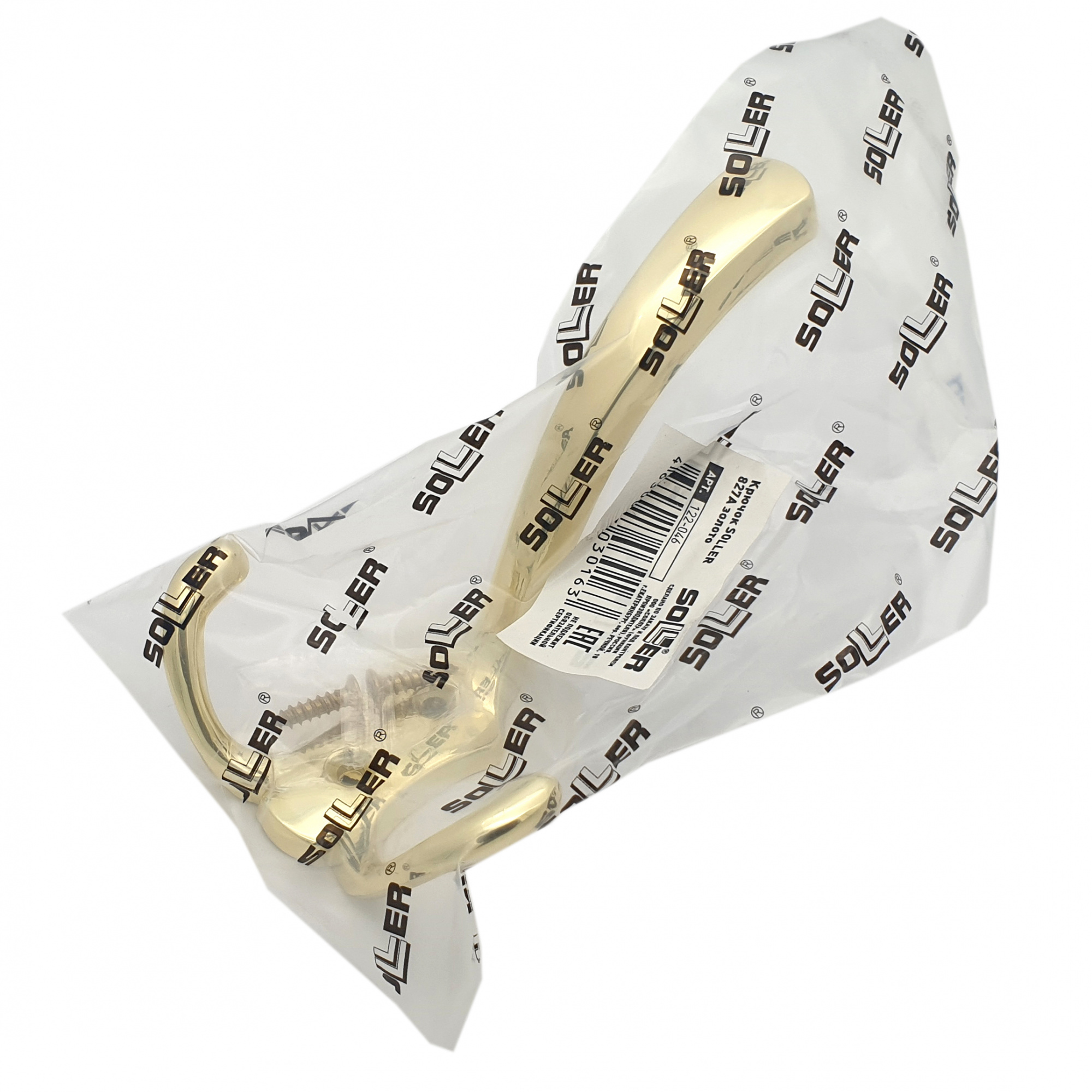 Крючок SOLLER 827A золото