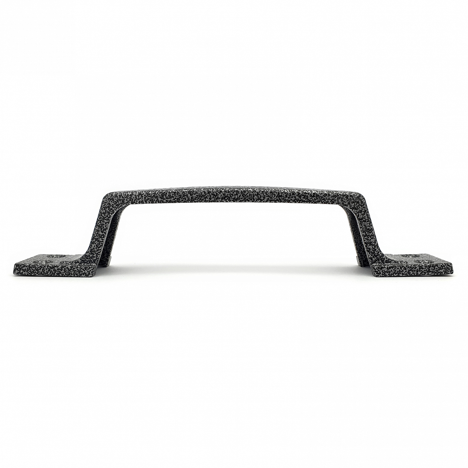 Ручка-скоба дверная РС-100-4 антик/серебро (литьё, ЦАМ)