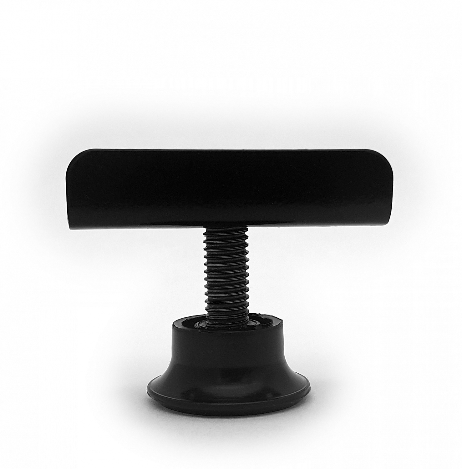 Опора регулируемая П-образная d-16 мм черная