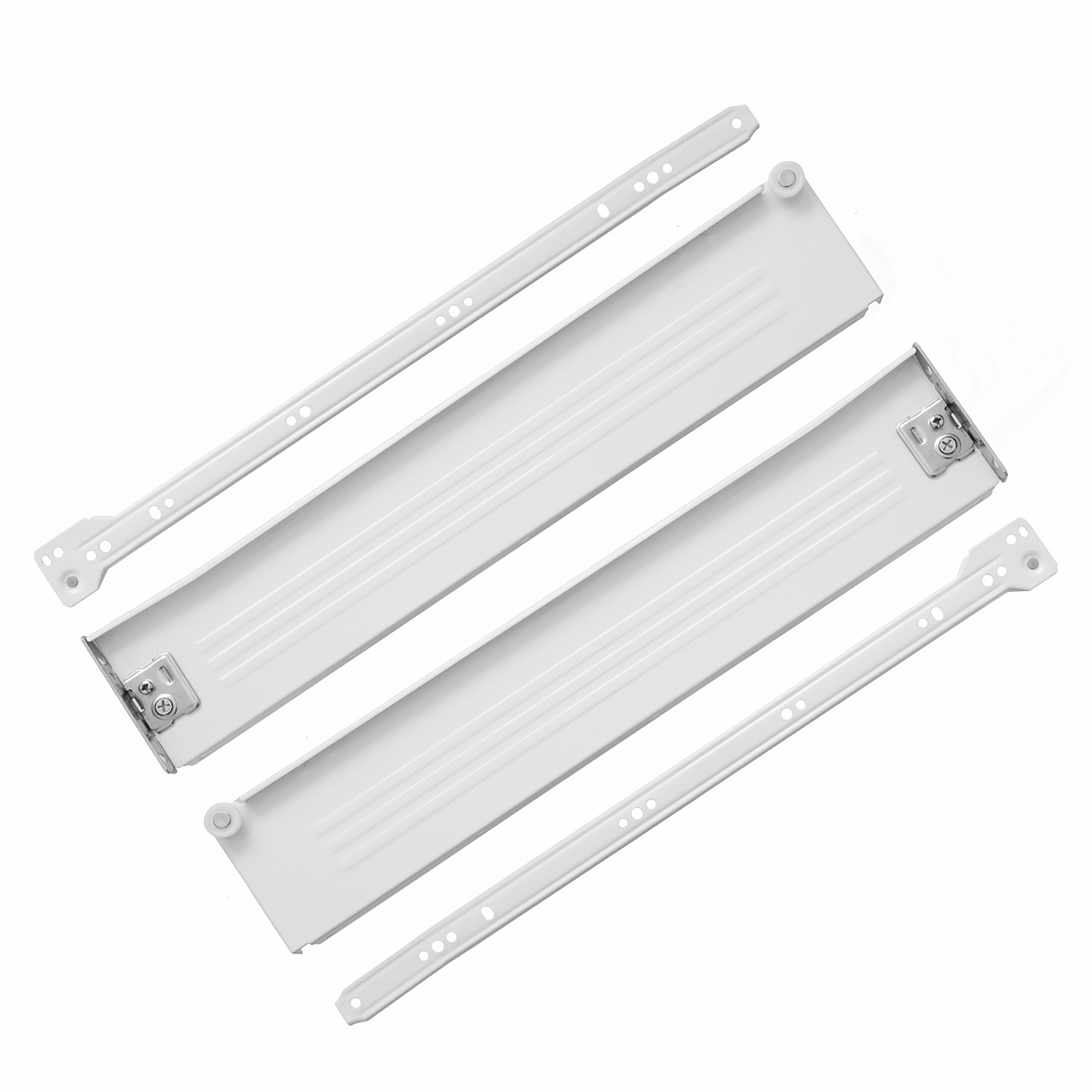 Металлобокс 450мм Н-86мм (белый)