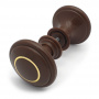Ручка-стяжка дверная РДП-01-6 шоколад большая с кольцом