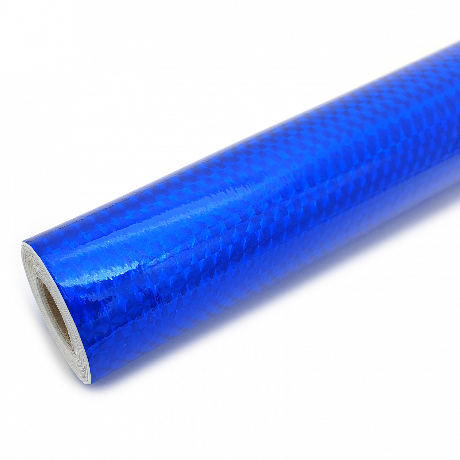 Пленка самоклеящаяся голограмма 0,45*8 м М039D синяя