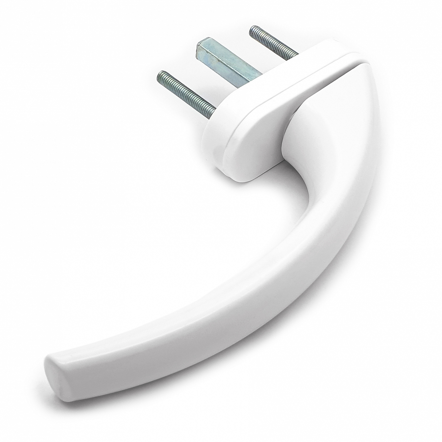 Ручка оконная "Сатурн", 38мм, белая, 8-ми позиционная