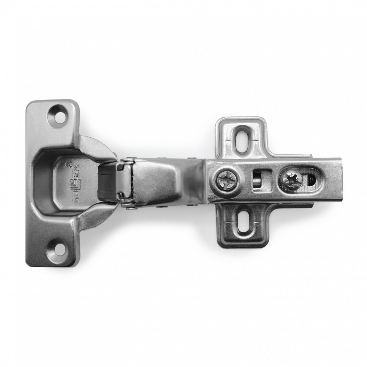 Петля мебельная вкладная SOLLER 1111-Стандарт с доводчиком Сlip-on 