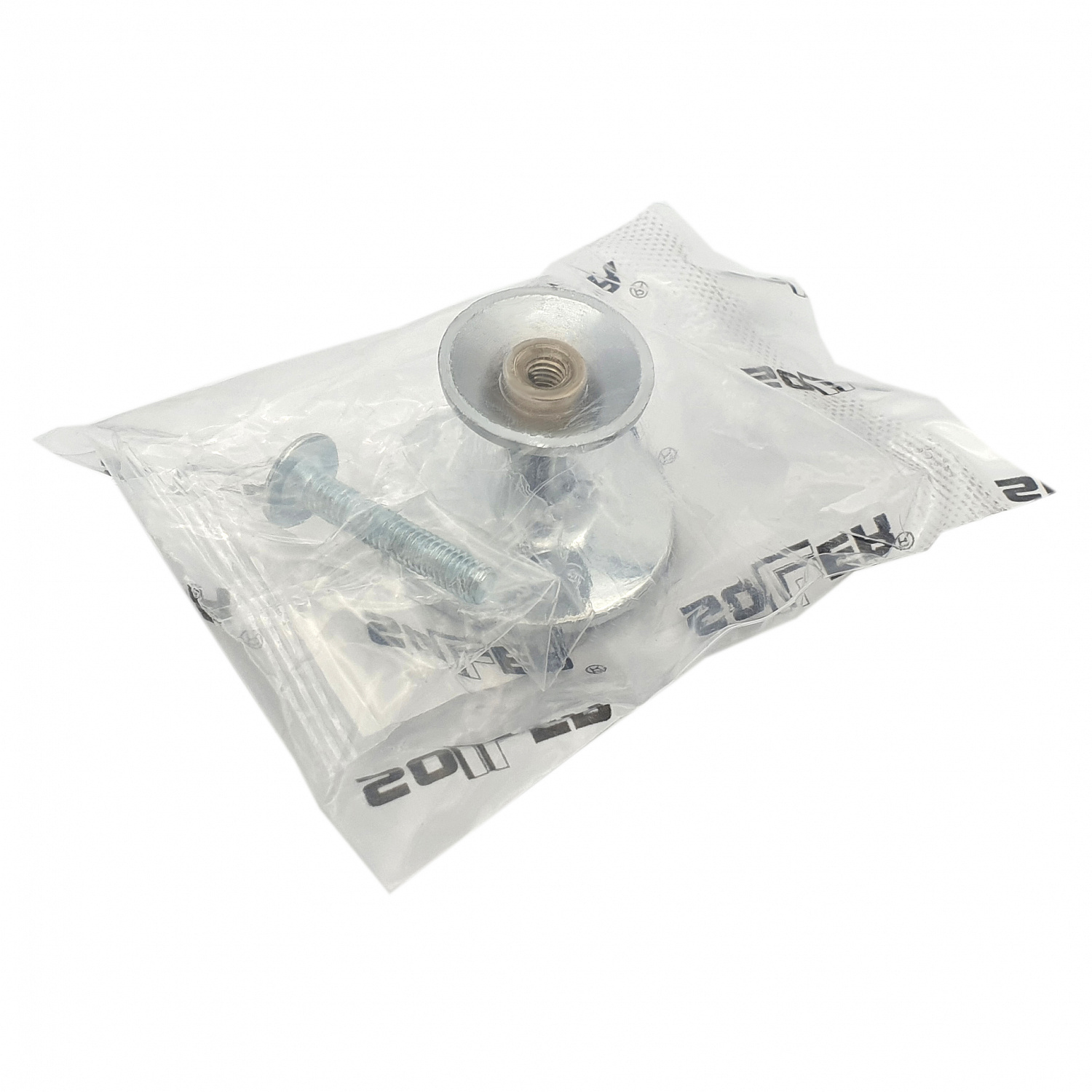 Ручка-кнопка мебельная SOLLER 306А хром d-30 мм 