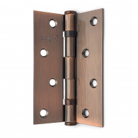 Петля дверная прямая 4" SOLLER медь (сталь 100*70*2)