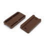 Подпятник мебельный пластик коричневый