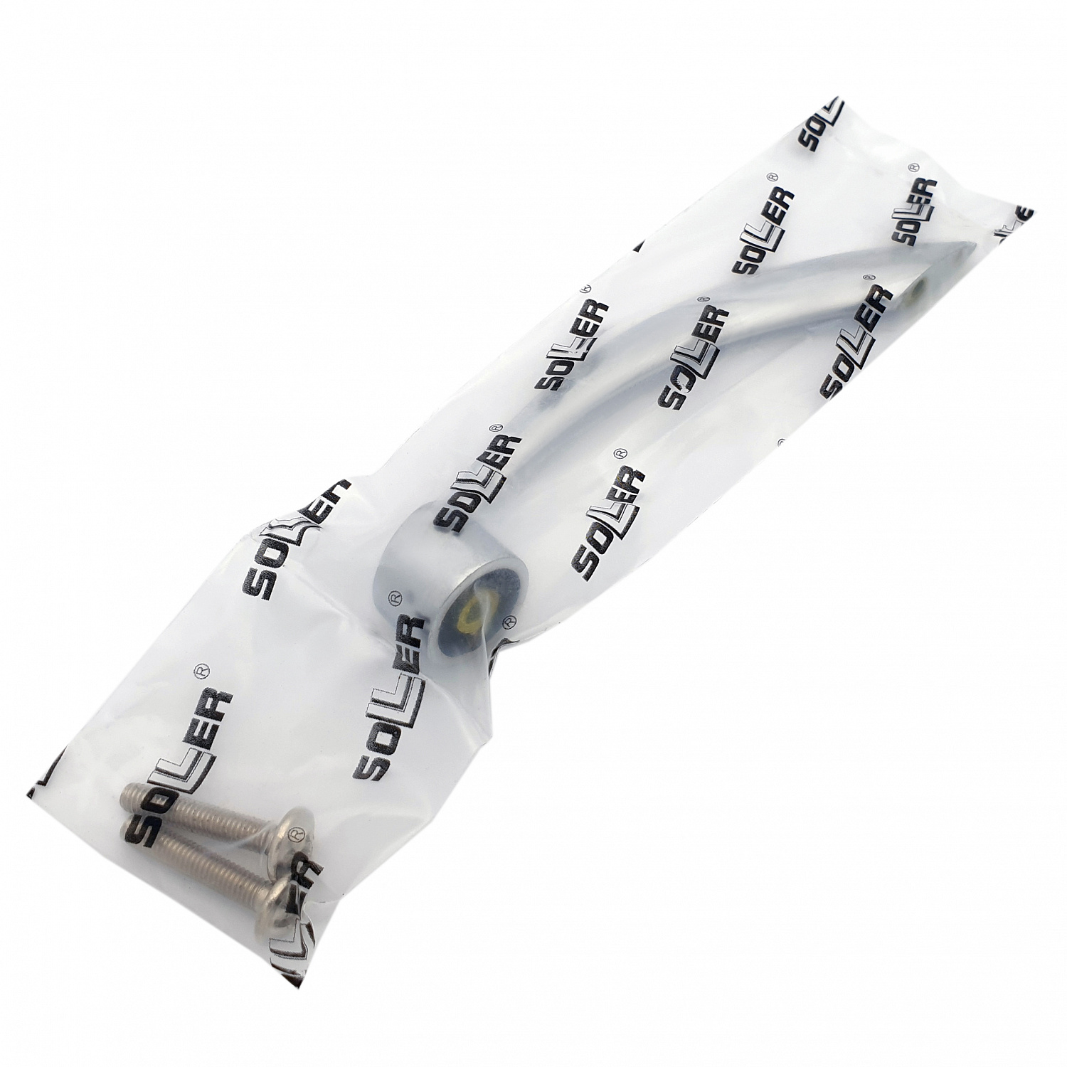 Ручка мебельная SOLLER 13-96 матовый хром