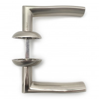 Комплект дверных ручек SOLLER ZY-501 SS матовый никель