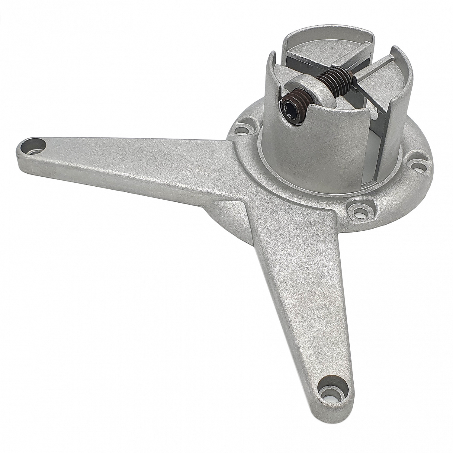 Опора мебельная регулируемая SOLLER 820*60 мм боковое крепление "усы" 0,8 мм хром