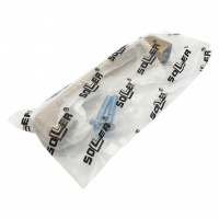 Ручка мебельная SOLLER 873-96 антик/латунь RB