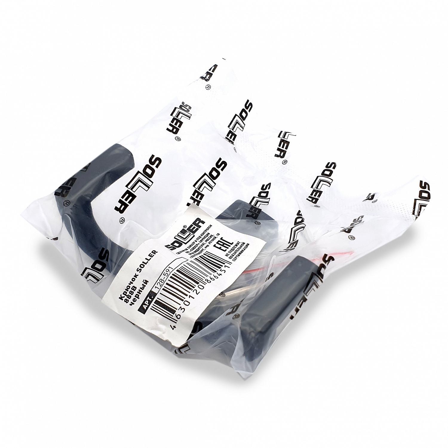 Крючок SOLLER 888 В черный