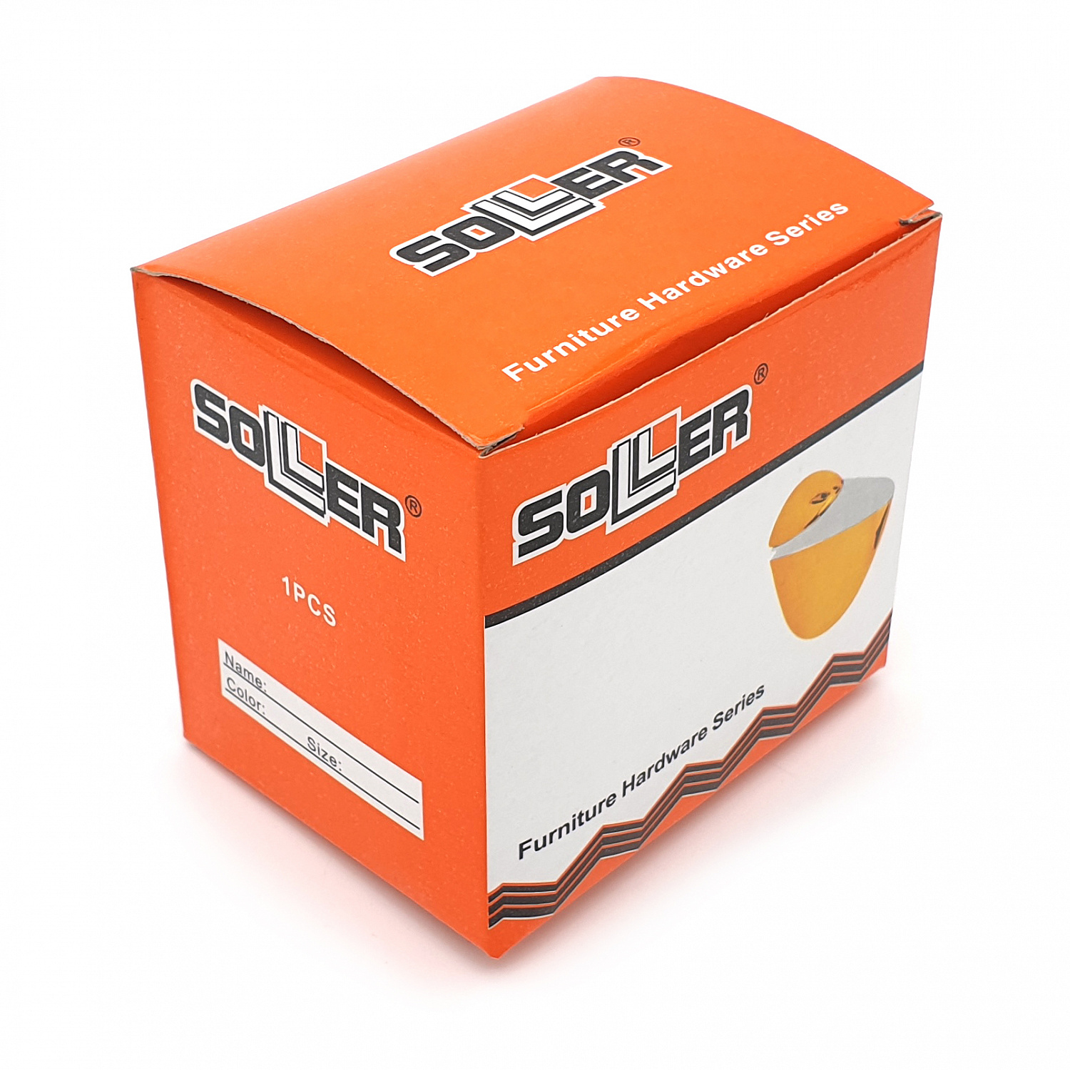 Полкодержатель SOLLER 8011А-70мм золото (ZY-155 B) 