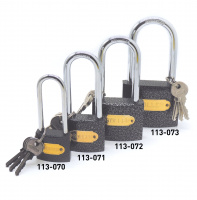 Замок навесной с длинной дужкой SOLLER 367-75L (75 мм)