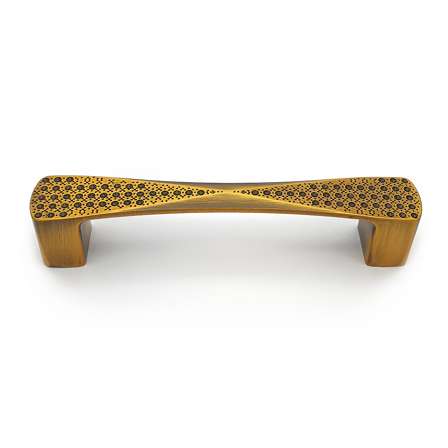 Ручка мебельная SOLLER 871-96 антик/латунь RB