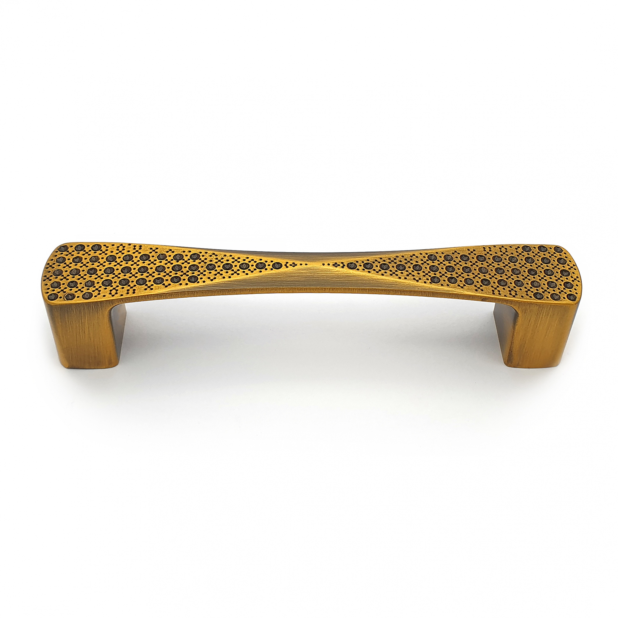 Ручка мебельная SOLLER 871-96 антик/латунь RB