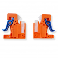 Направляющие шариковые скрытого типа частичного выдвижения с доводчиком SOLLER 350 мм до 25 кг