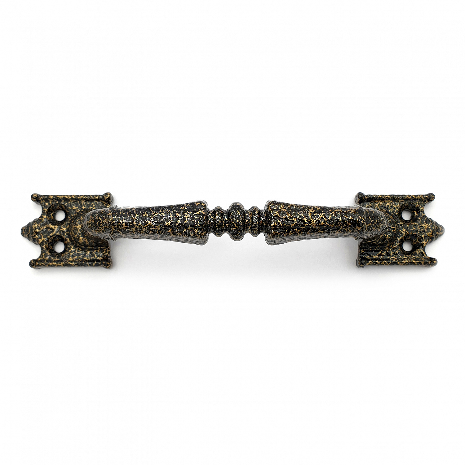 Ручка-скоба дверная РС-100-2 антик/бронза (литьё, ЦАМ)