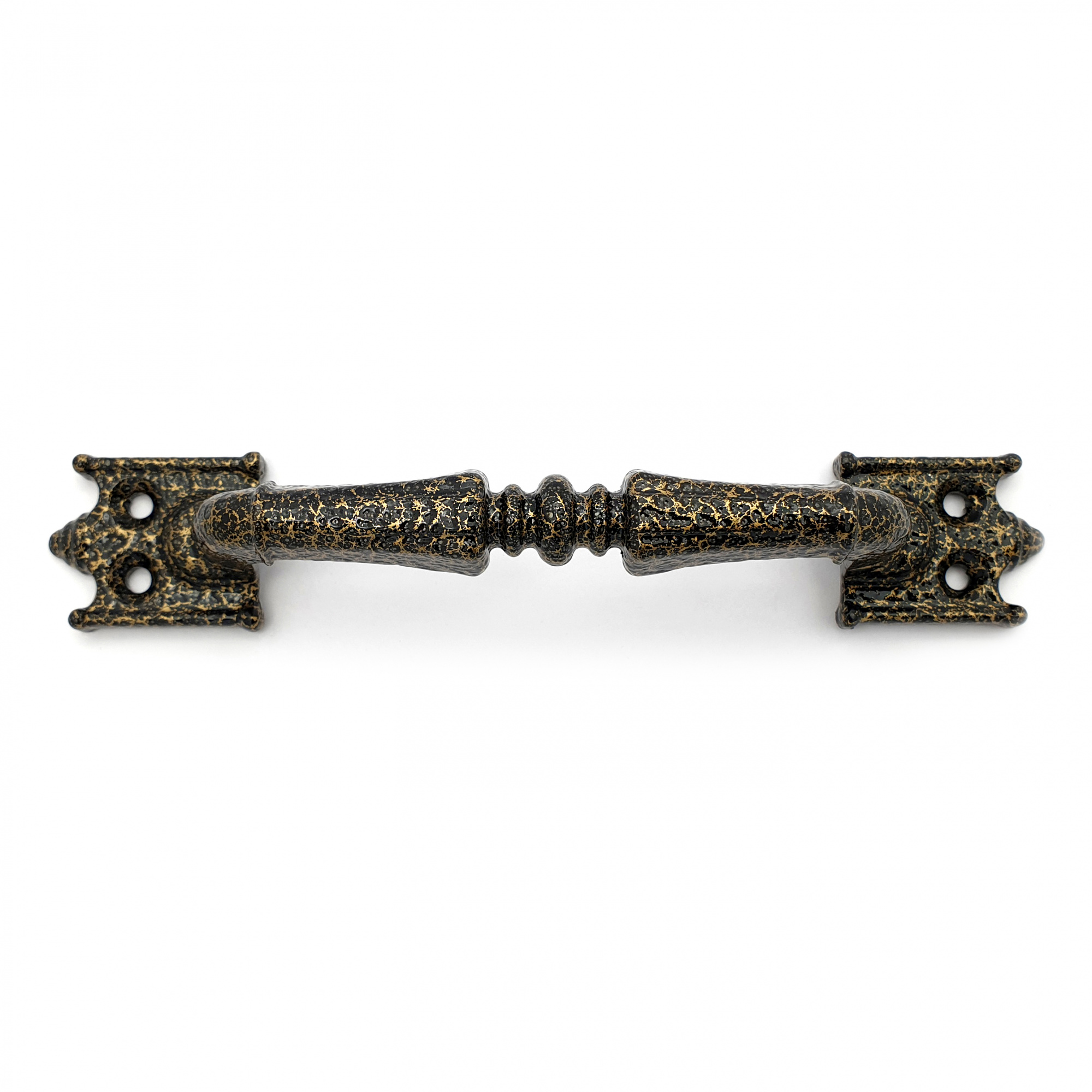 Ручка-скоба дверная РС-100-2 антик/бронза (литьё, ЦАМ)