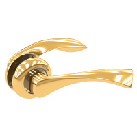 Комплект ручек для межкомнатных дверей SOLLER R257 GP золото