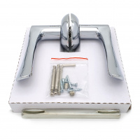 Комплект дверных ручек SOLLER ZY-508 CP хром