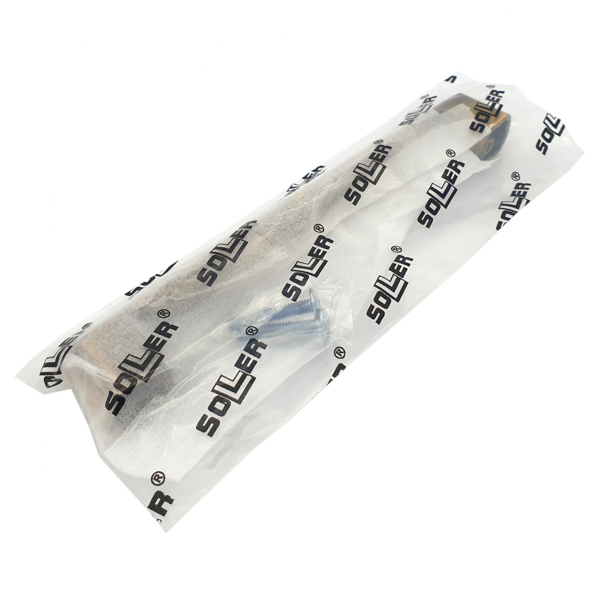 Ручка мебельная SOLLER 874-128 антик/латунь RB