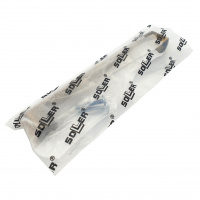 Ручка мебельная SOLLER 874-128 антик/латунь RB