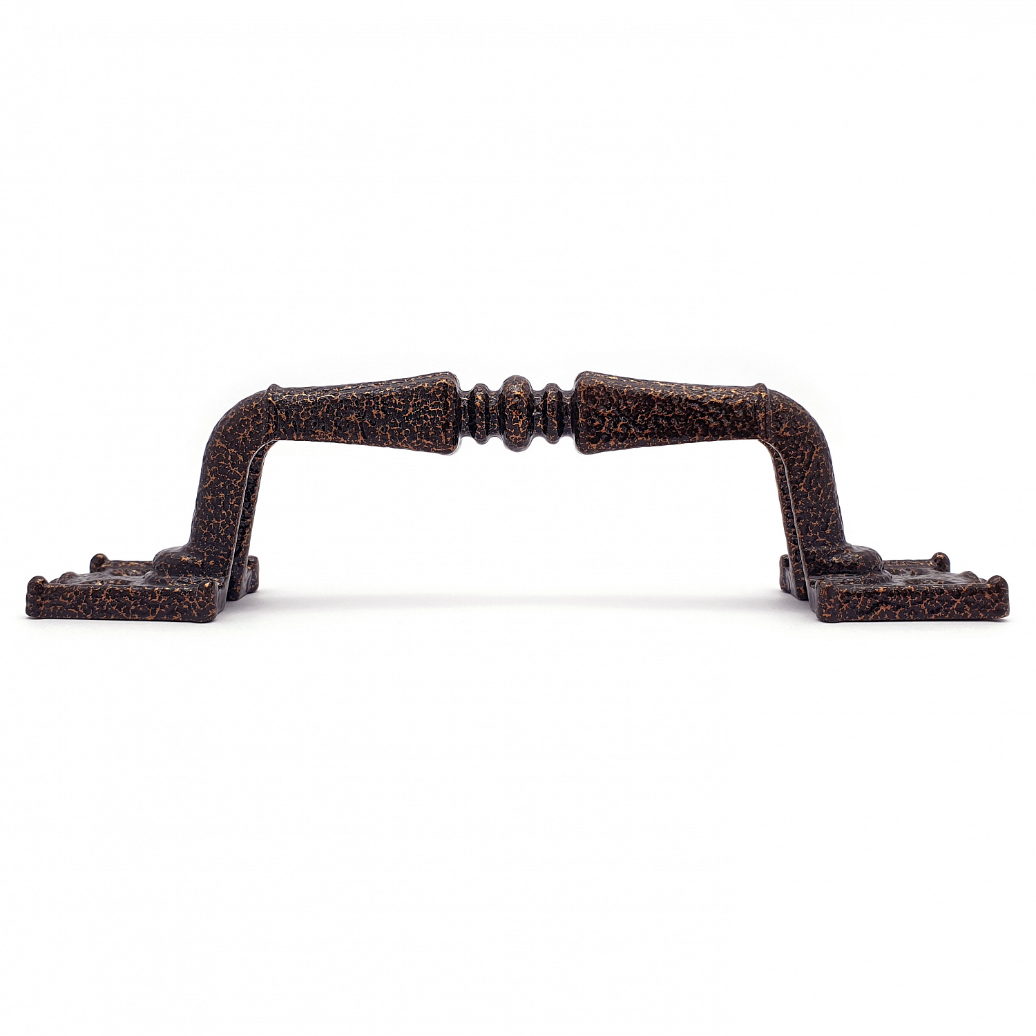 Ручка-скоба дверная РС-100-2 антик/медь (литьё, ЦАМ)