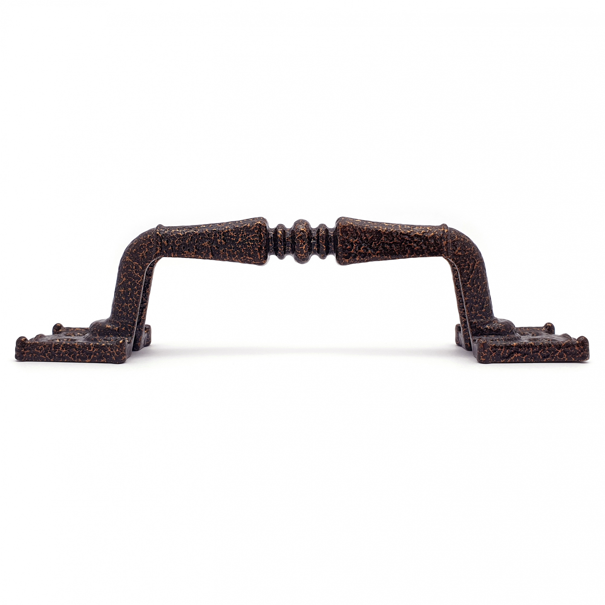 Ручка-скоба дверная РС-100-2 антик/медь (литьё, ЦАМ)