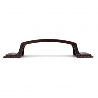 Ручка-скоба дверная РС-100-3 антик/медь (литьё, ЦАМ)