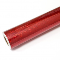 Пленка самоклеящаяся голограмма 0,45*8 м М022А красная