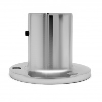 Штангодержатель с фиксатором высокий R-11H хром d-25 мм