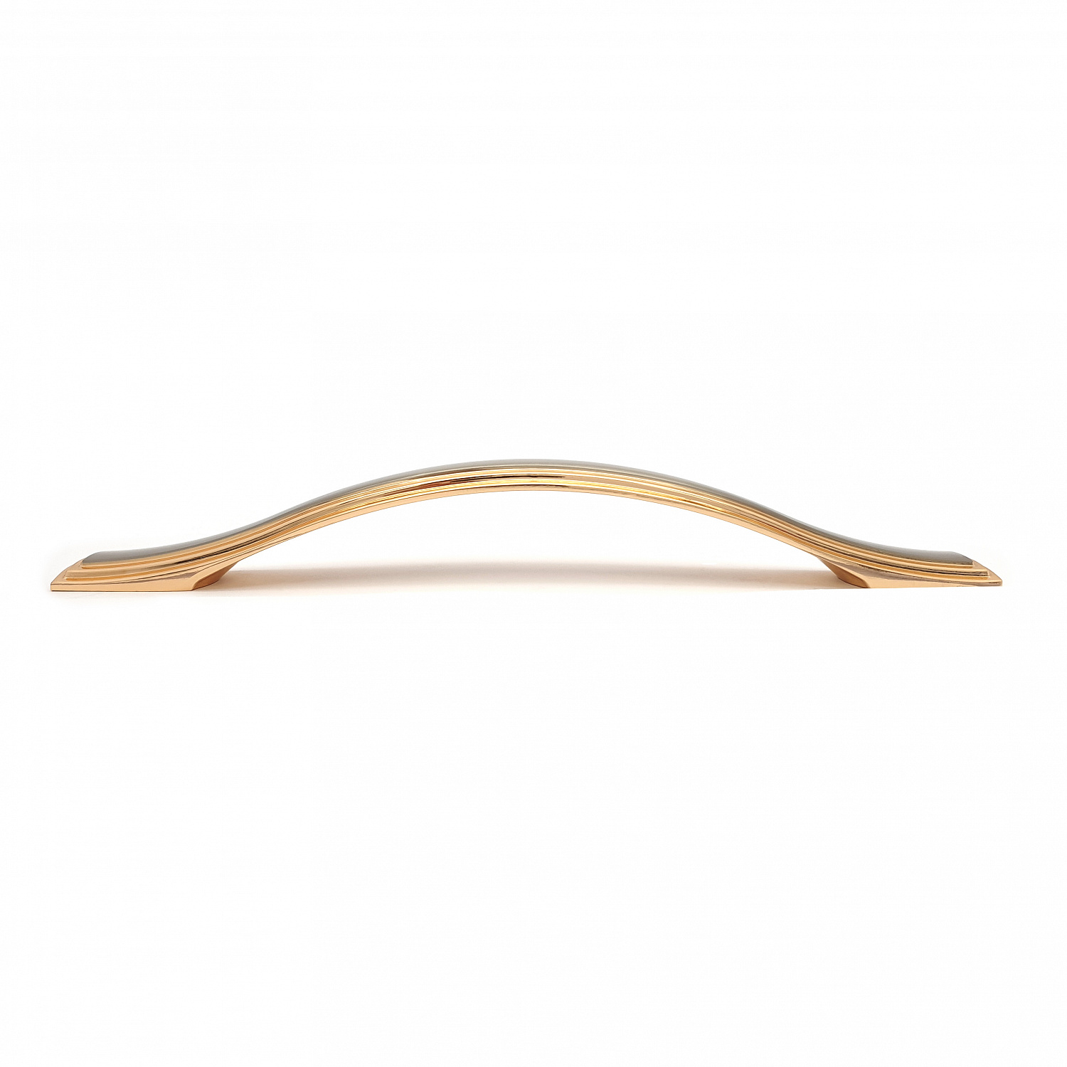 Ручка мебельная SOLLER ZY-700-128 никель/золото