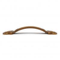 Ручка-скоба мебельная SOLLER 40-128-ZY античная медь