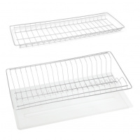 Посудосушитель 765мм  белый с рамкой и поддоном