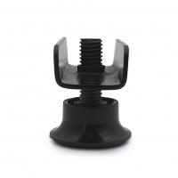 Опора регулируемая П-образная d-16 мм черная