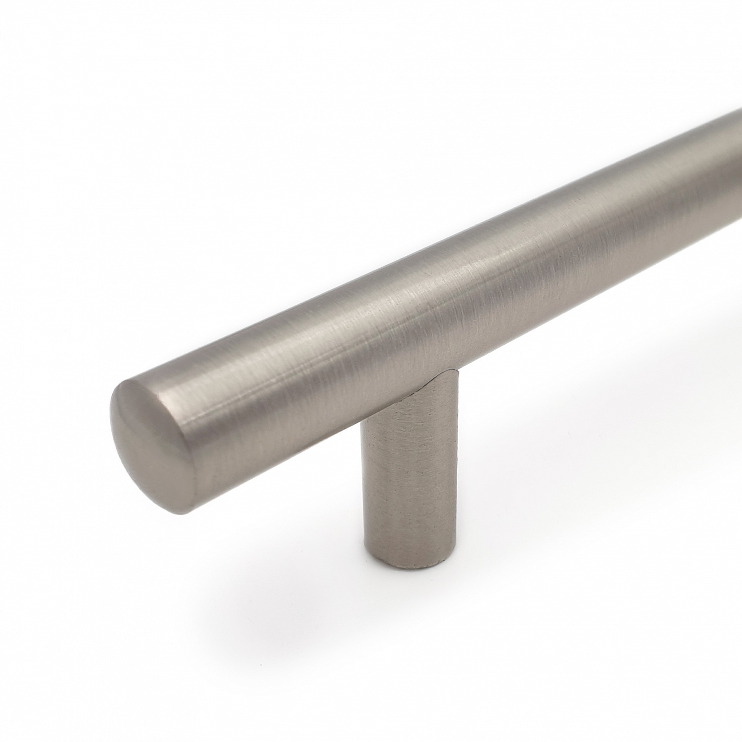 Ручка мебельная рейлинг SOLLER 8926-192 сатин d-10 мм