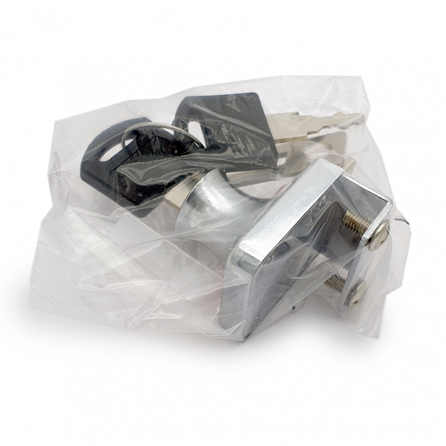 Замок мебельный витринный SOLLER 804 хром на 1 стекло