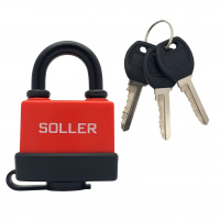 Замок навесной всепогодный SOLLER 375-50 (50 мм)