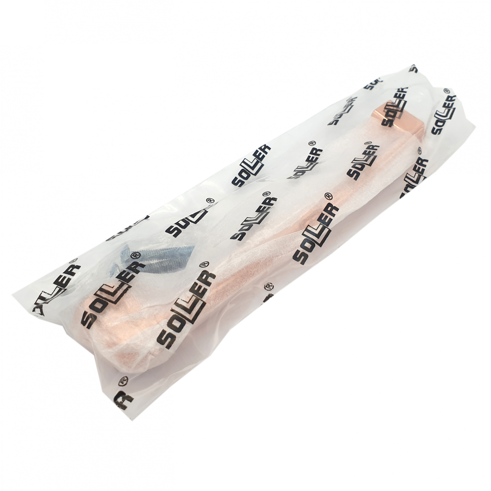 Ручка мебельная SOLLER 874-128 медь глянцевая RG