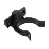 Клипса + подклипсник для опоры 90-120 мм черная для крепления цоколя