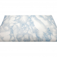 Пленка самоклеящаяся 0,45*8 м Y4 голубой мрамор