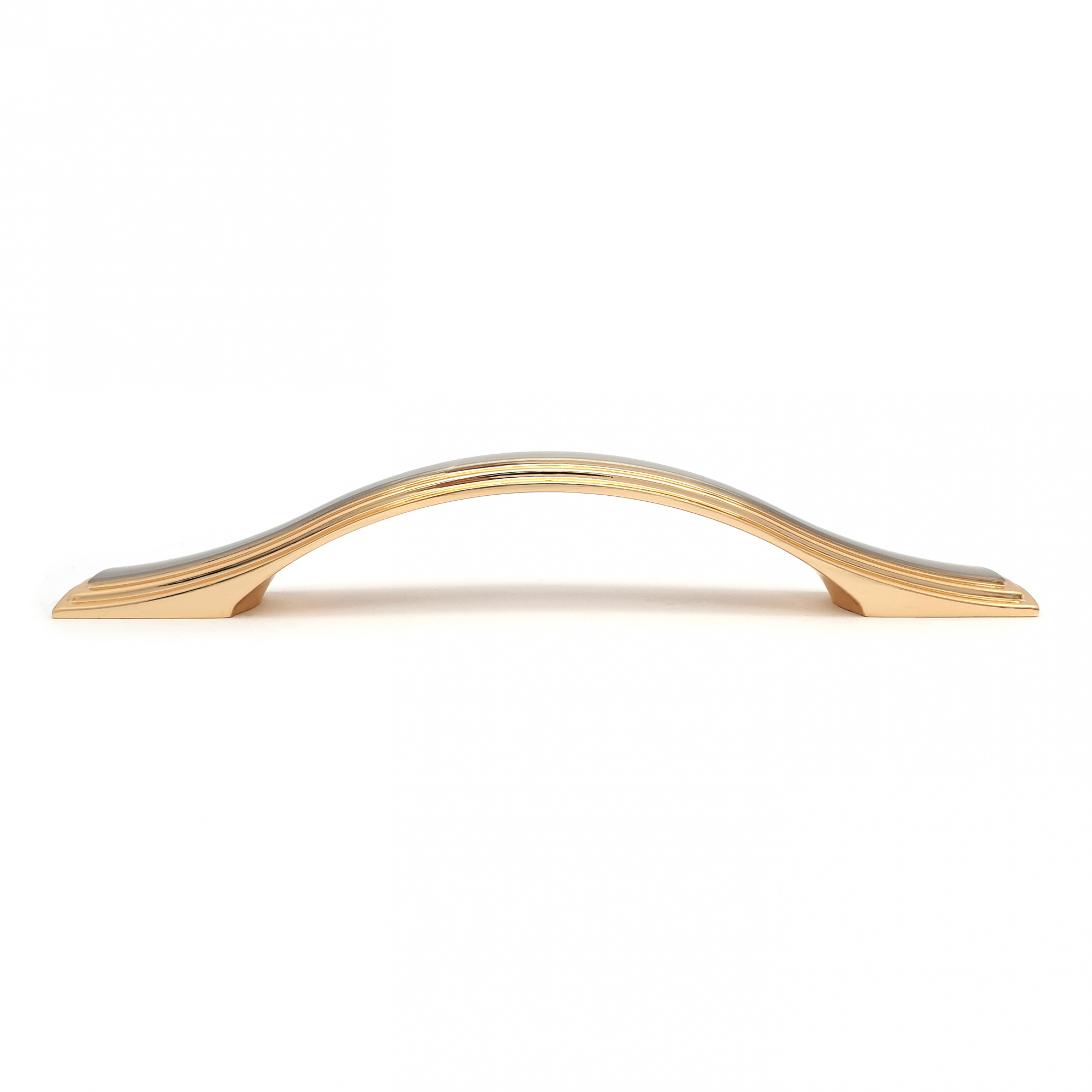 Ручка мебельная SOLLER 700-96 никель/золото