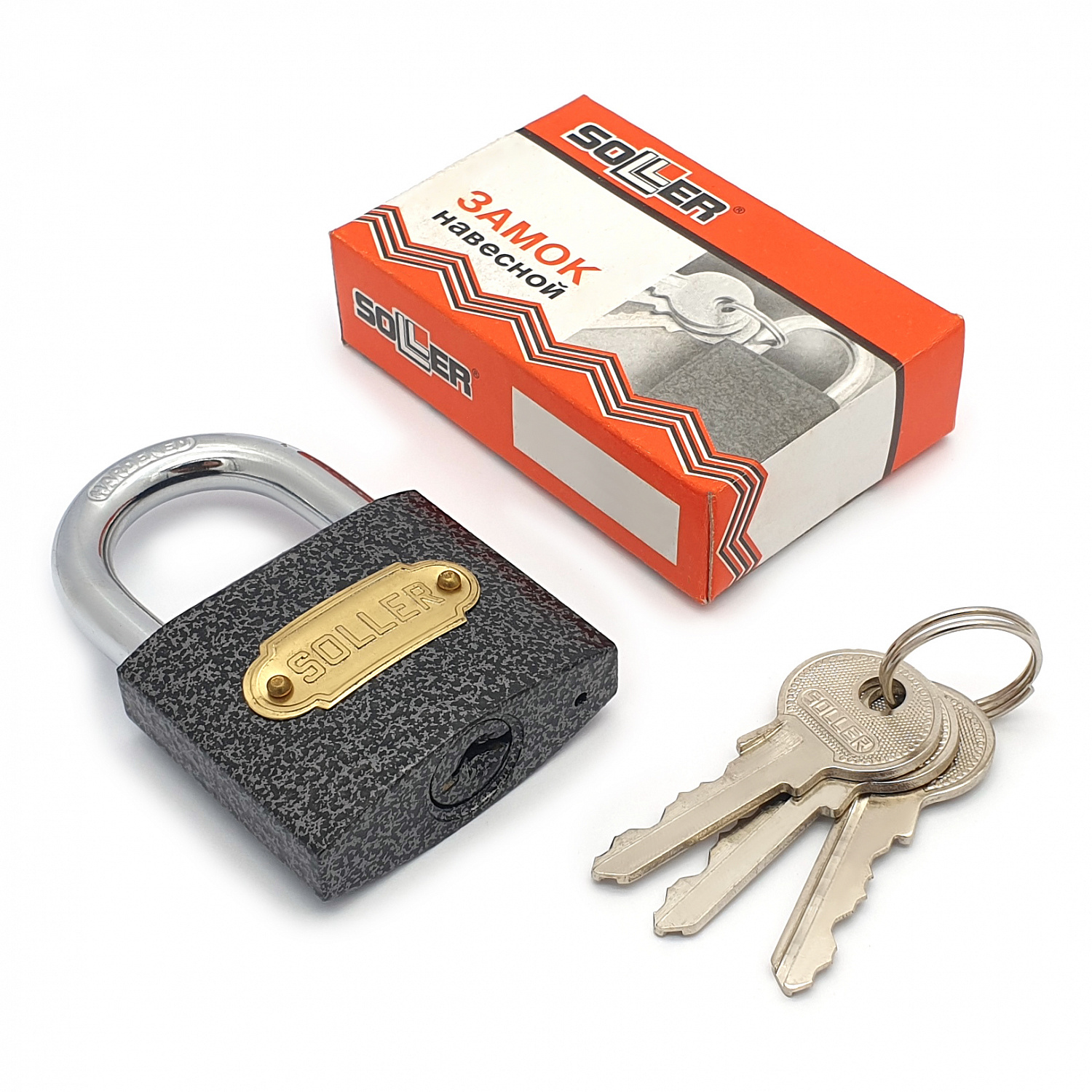 Замок навесной SOLLER 365-1 (50 мм)