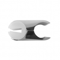 Крепеж параллельный для панели c вкладкой для стекла SOLLER R-46+R-46A d-25 мм