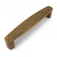 Ручка мебельная SOLLER 872-96 антик/латунь RB