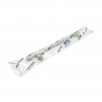 Ручка мебельная рейлинг SOLLER 8926-160 сатин d-10 мм