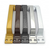 Ручка-скоба дверная РС-100-4 антик/бронза (литьё, ЦАМ)