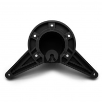 Верхнее распорное крепление "усы" для опоры  d-60, черный  пластик