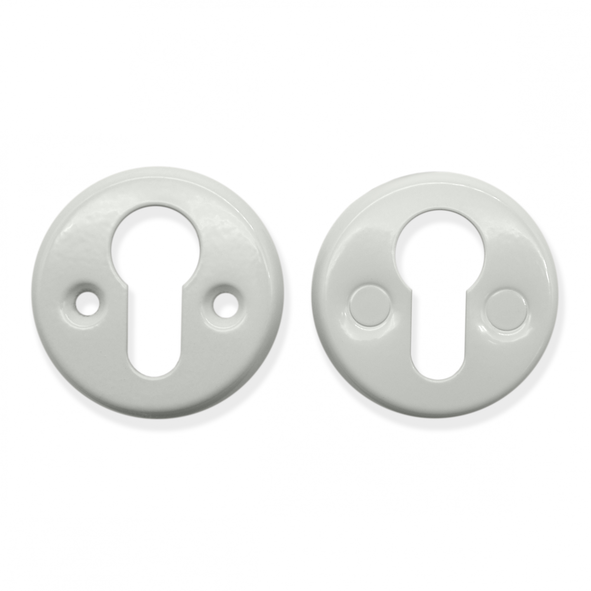 Накладка дверная на цилиндровый механизм SOLLER 016рz белая